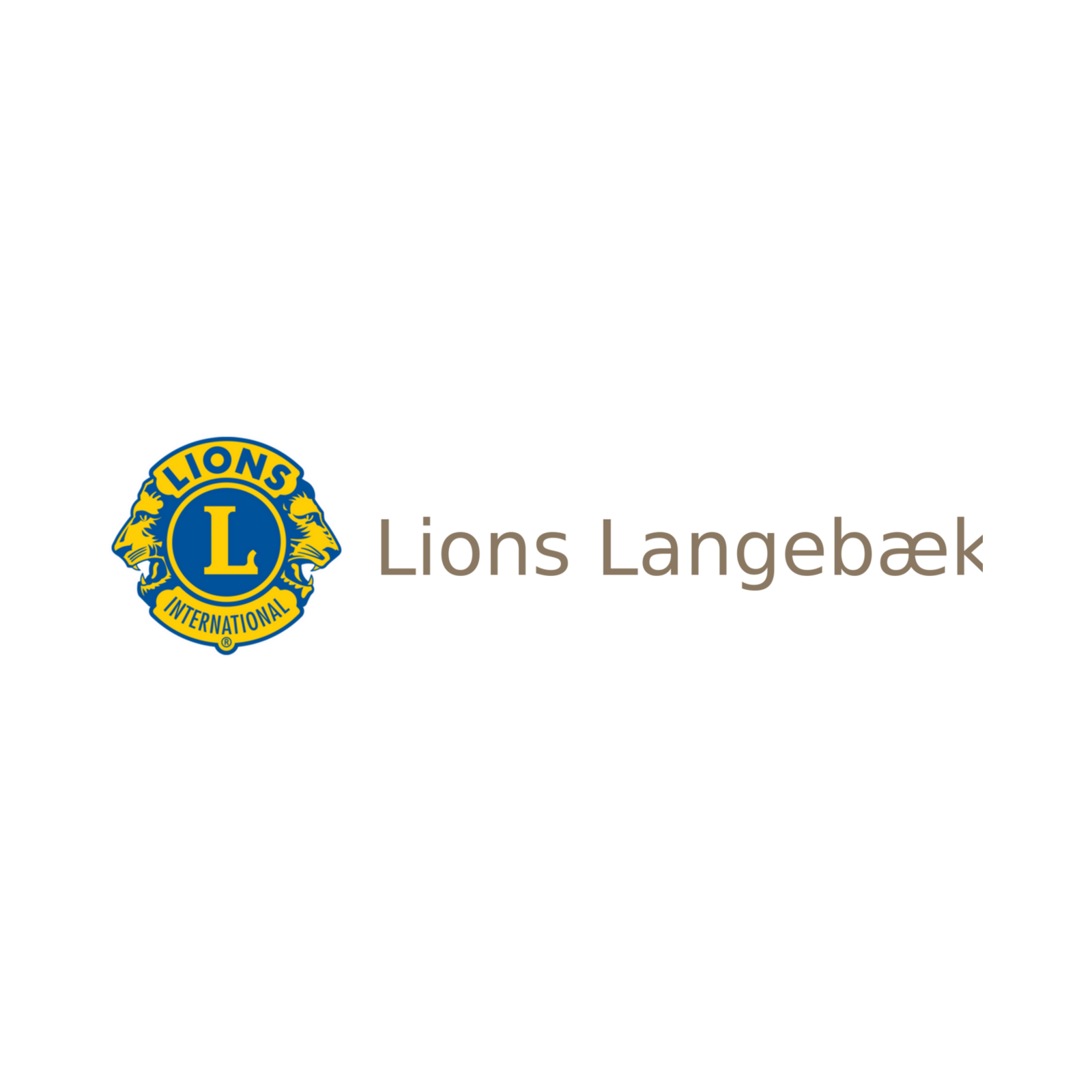 Lions Langebæk logo